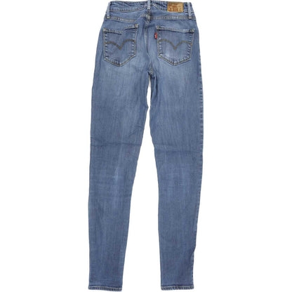 Levi's 721 High Rise Women Blue Skinny Slim Stretch Jeans W25 L32