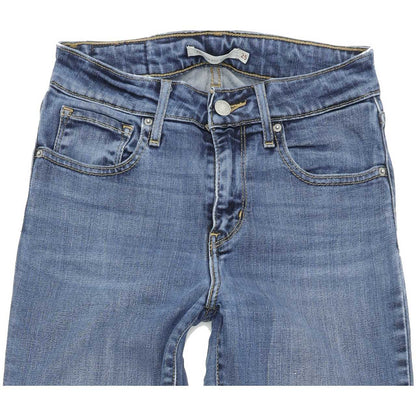 Levi's 721 High Rise Women Blue Skinny Slim Stretch Jeans W25 L32