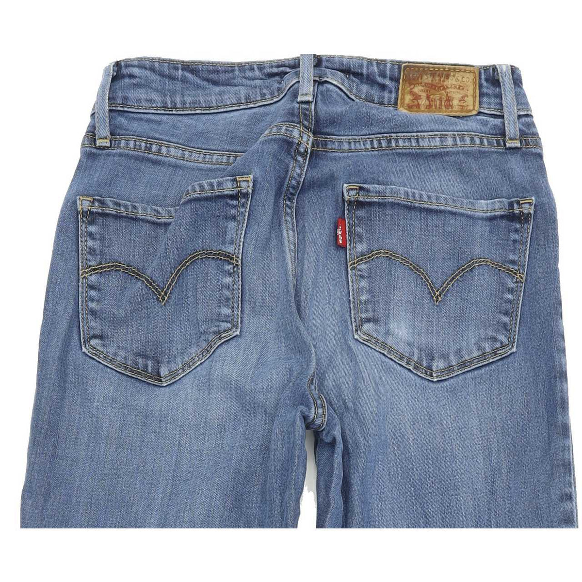 Levi's 721 High Rise Women Blue Skinny Slim Stretch Jeans W25 L32
