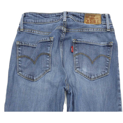Levi's 721 High Rise Women Blue Skinny Slim Stretch Jeans W25 L32