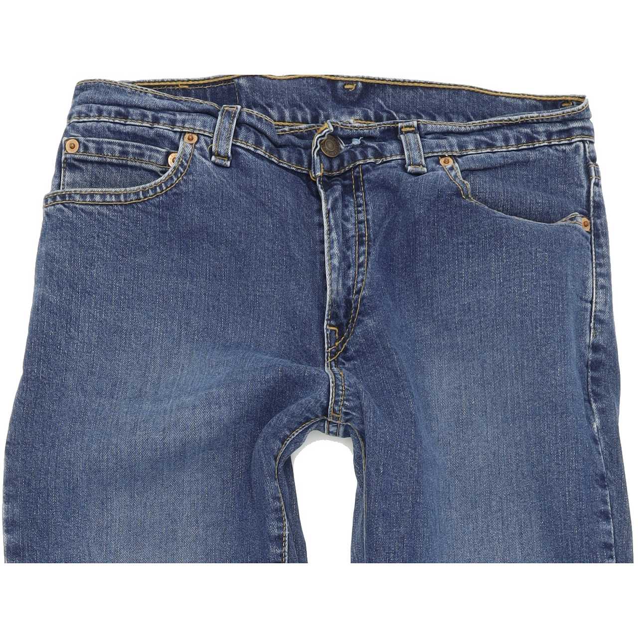 Levi's 595 Women Blue Bootcut Regular Stretch Jeans W29 L34