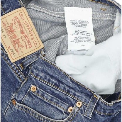 Levi's 595 Women Blue Bootcut Regular Stretch Jeans W29 L34
