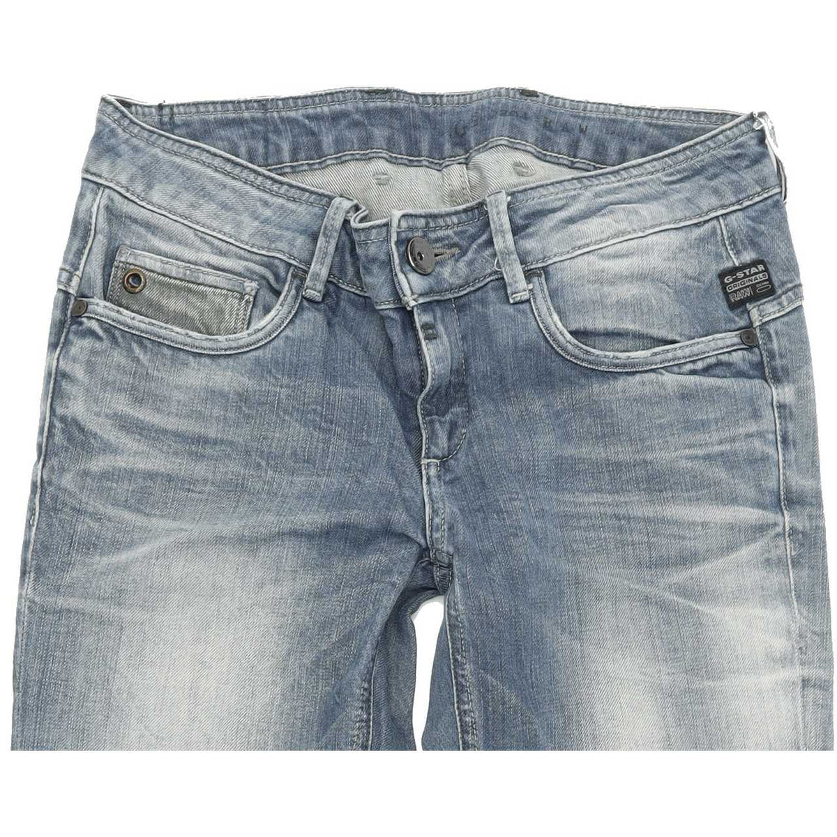 G-Star Midge Rover Women Blue Skinny Slim Stretch Jeans W27 L30