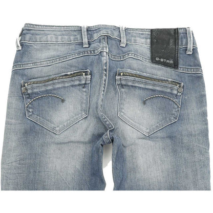 G-Star Midge Rover Women Blue Skinny Slim Stretch Jeans W27 L30