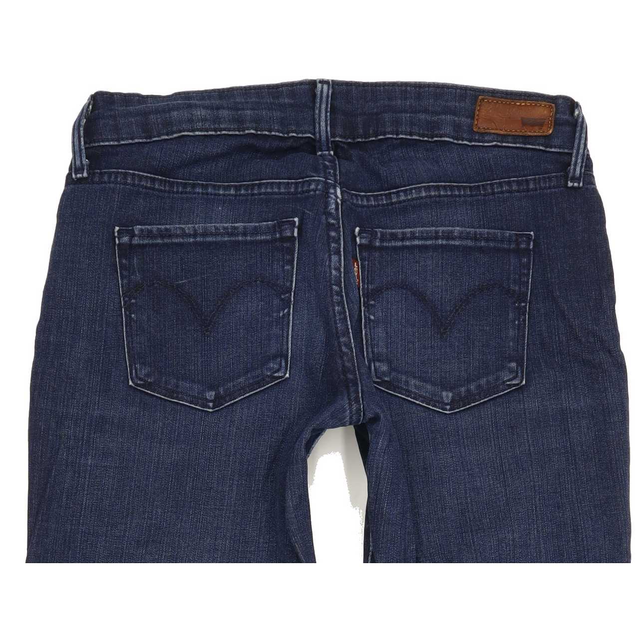 Levi's Slight Curve Women Blue Straight Slim Stretch Jeans W26 L33