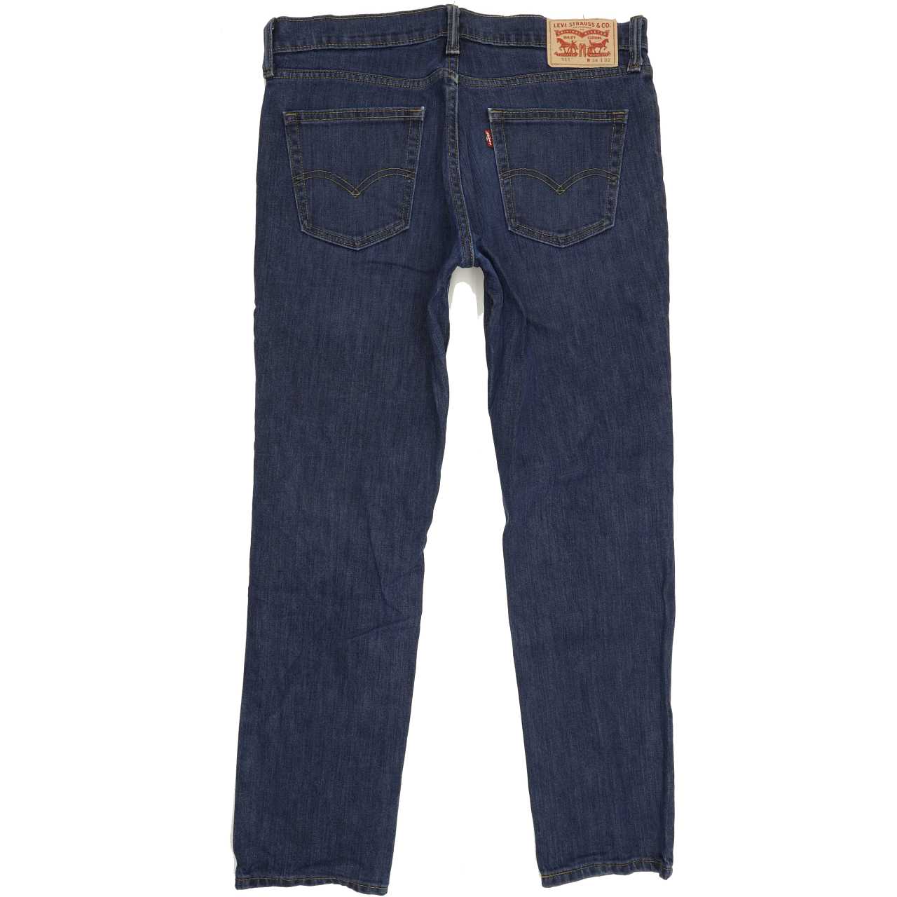 Levi's 511 Men Blue Straight Slim Stretch Jeans W34 L31