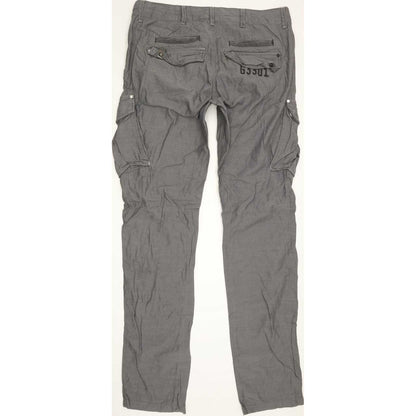 G-Star Men Grey Straight Slim Jeans W30 L33