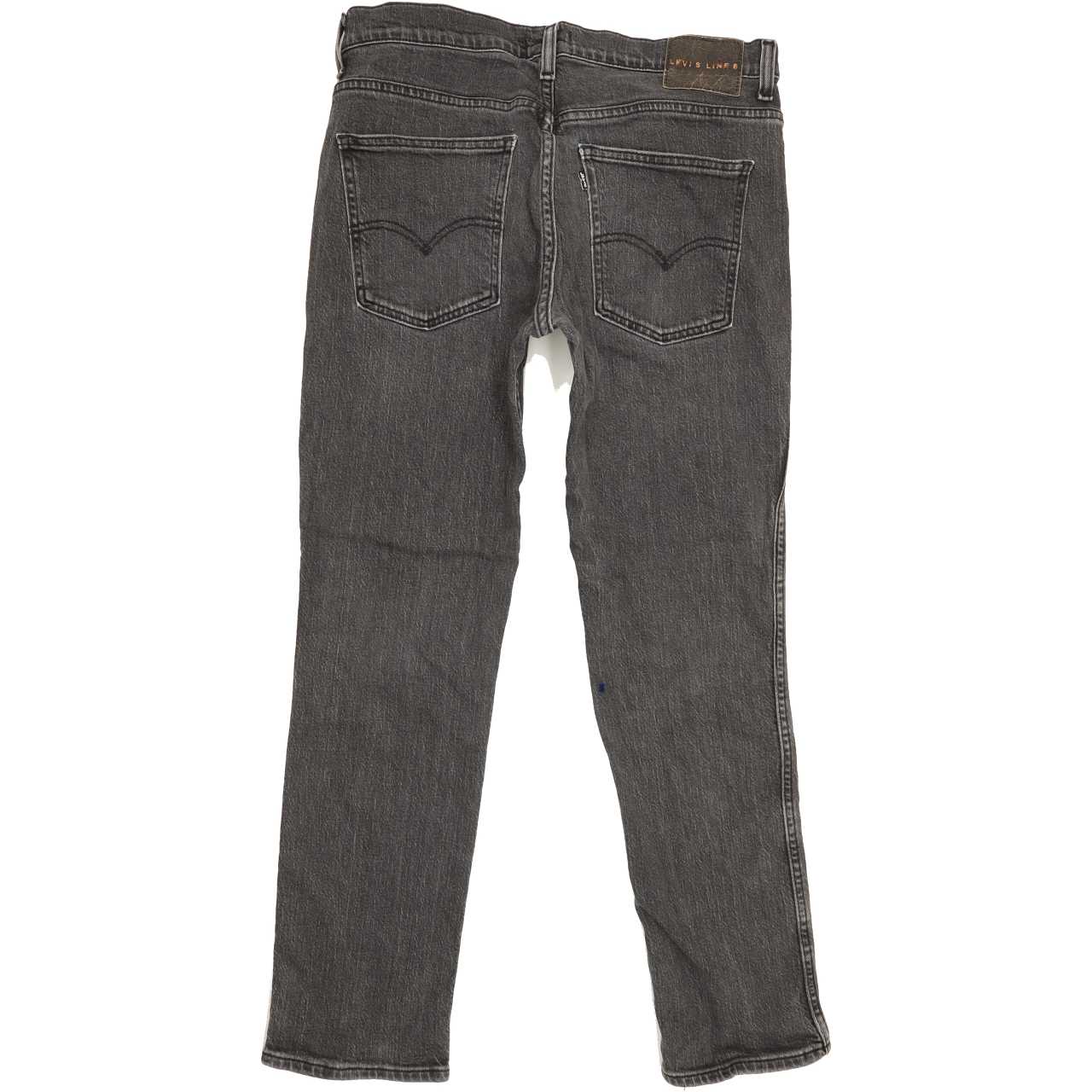 Levi's Line 8 Women Grey Skinny Slim Stretch Jeans W33 L29