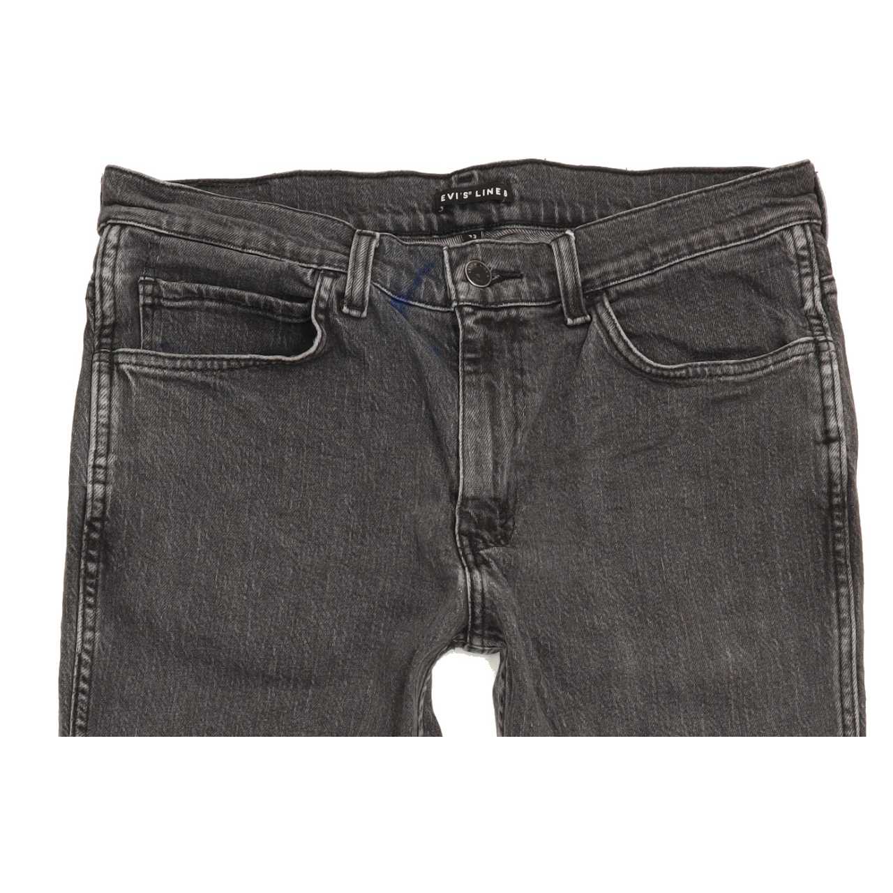 Levi's Line 8 Women Grey Skinny Slim Stretch Jeans W33 L29