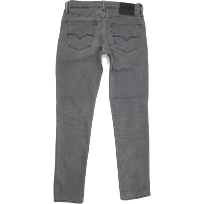 Levi's 511 Men Grey Straight Slim Stretch Jeans W32 L33