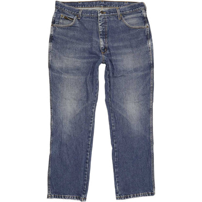 Wrangler Texas Men Blue Straight Regular Jeans W38 L30
