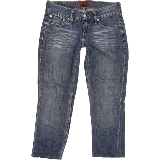Levi's 558 Patty Anne Women Blue Straight Slim Jeans W28 L24