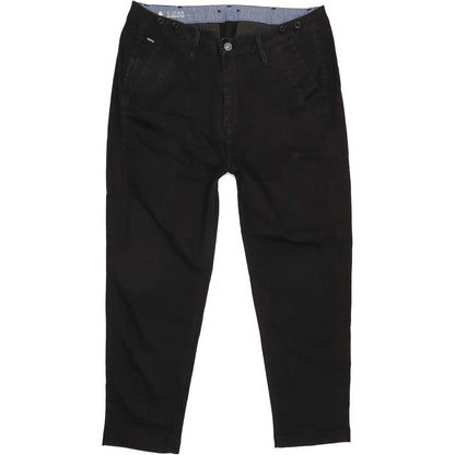 G-Star Bronson Boyfriend Black Straight Loose Chino Stretch Jeans High Waisted W31 L27