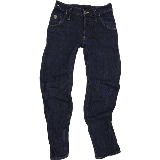 G-Star New Riley 3D Men Blue Tapered Loose Jeans W28 L30