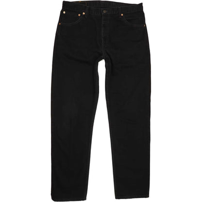 Levi's 521 Men Black Straight Regular Jeans W37 L33