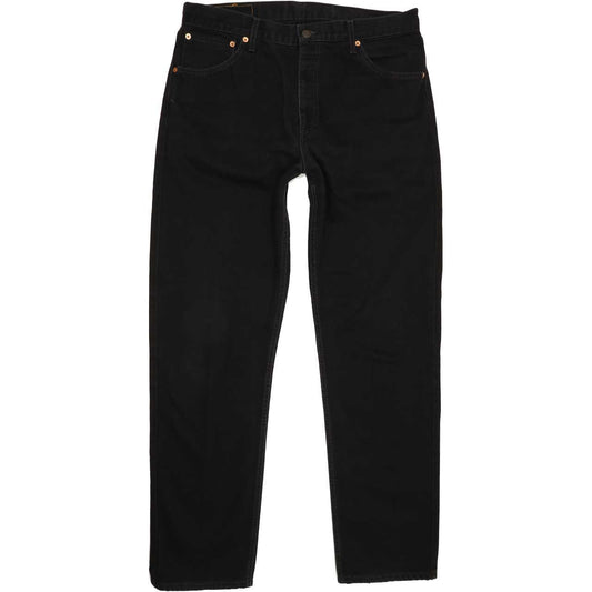 Levi's 521 Men Black Straight Regular Jeans W37 L33