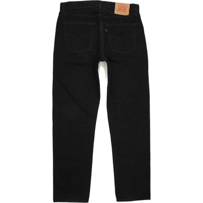 Levi's 521 Men Black Straight Regular Jeans W37 L33
