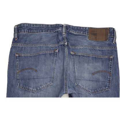 G-Star 3301 Deconstructed Men Blue Tapered Regular Jeans W36 L31