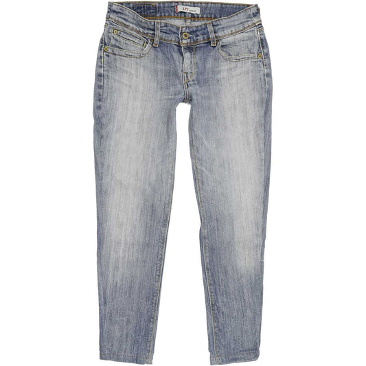 Levi's 571 Women Blue Skinny Slim Stretch Jeans W30 L26