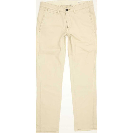 Levi's Men Beige Straight Regular Stretch Jeans W31 L32