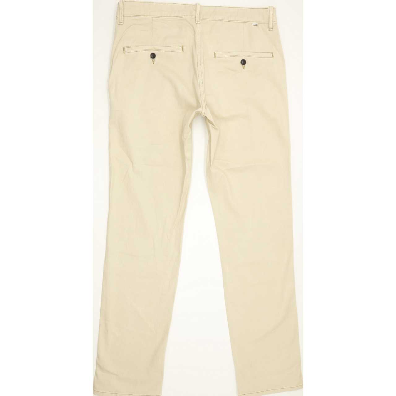 Levi's Men Beige Straight Regular Stretch Jeans W31 L32