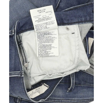 Wrangler Caitlin Women Blue Straight Regular Stretch Jeans W30 L30