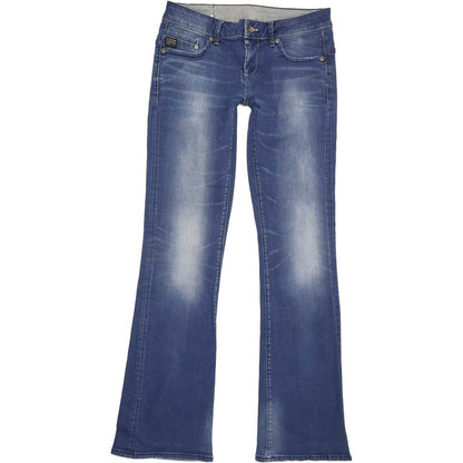 G-Star Women Blue Bootcut Regular Jeans W30 L34