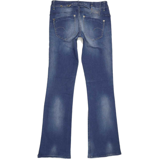 G-Star Women Blue Bootcut Regular Jeans W30 L34