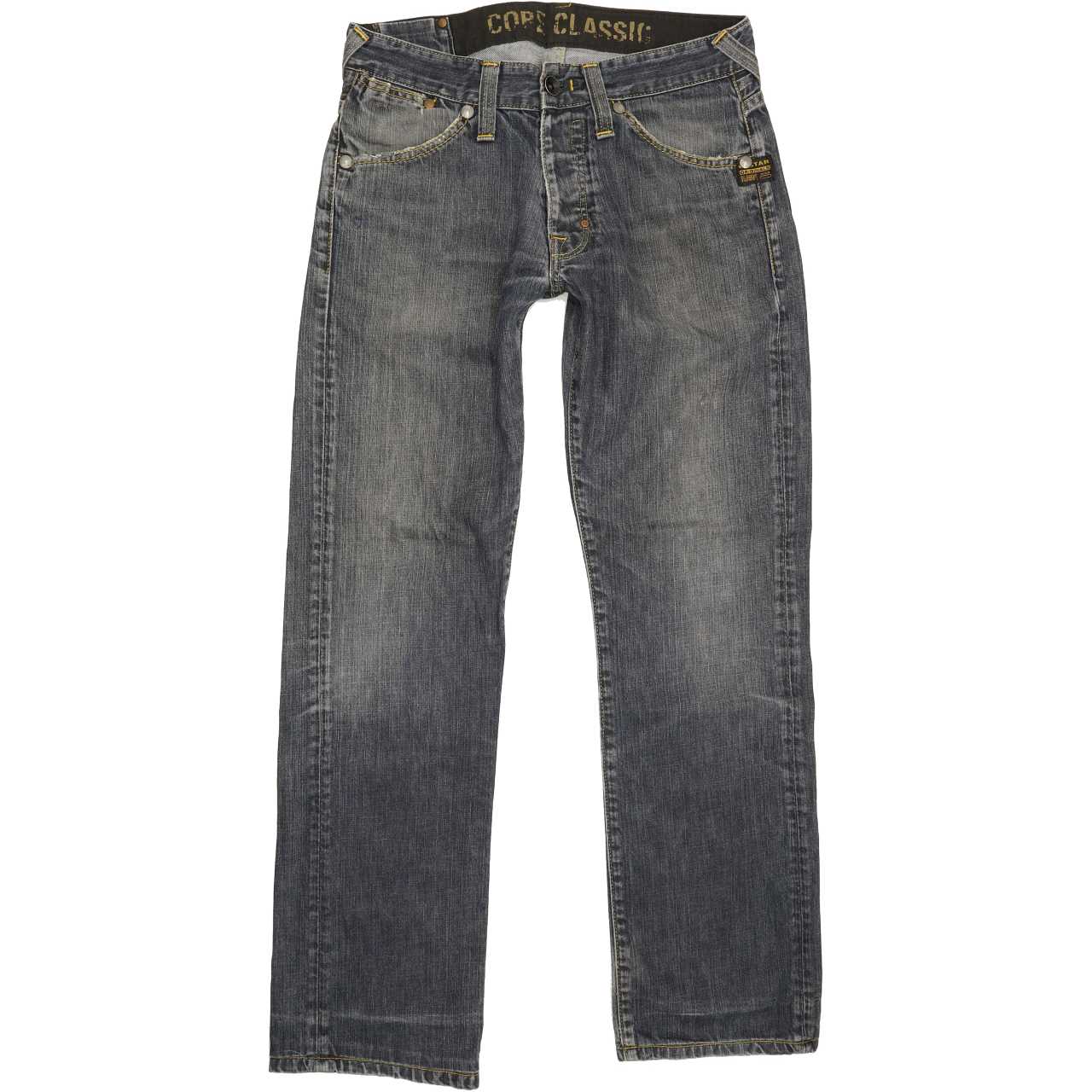 G-Star Core Classic Men Blue Straight Regular Jeans W31 L30