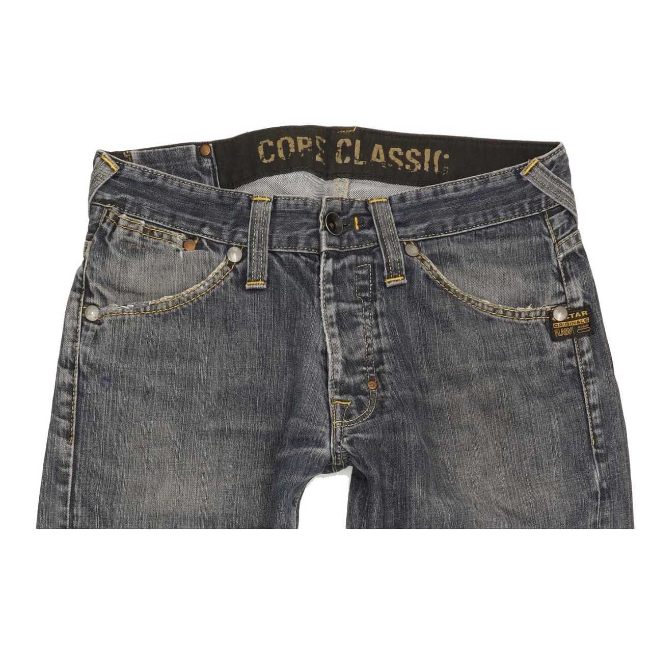 G-Star Core Classic Men Blue Straight Regular Jeans W31 L30