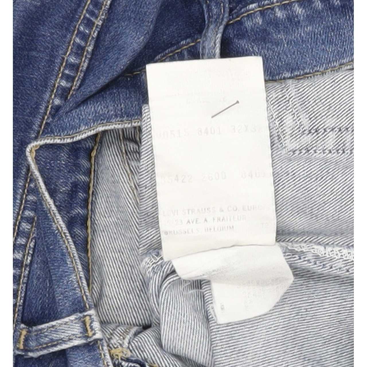 Levi's 515 Men Blue Straight Regular Stretch Jeans W32 L30