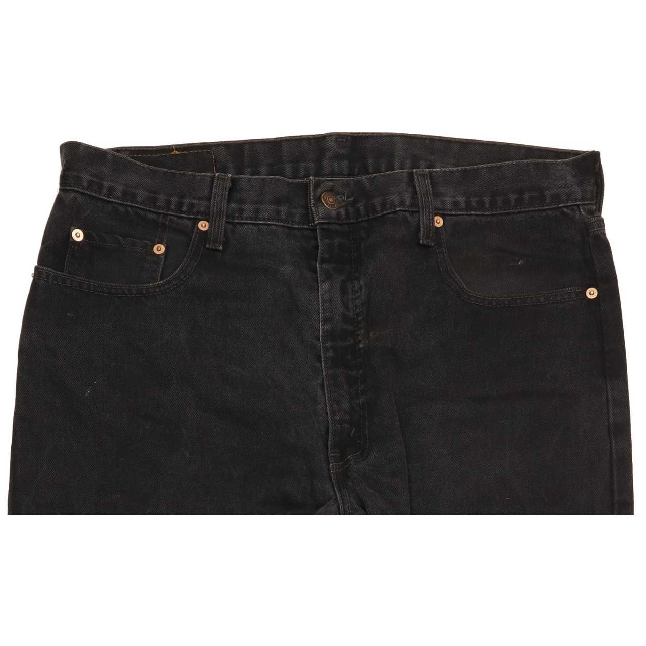 Levi's 615 Men Black Straight Regular Jeans W38 L30