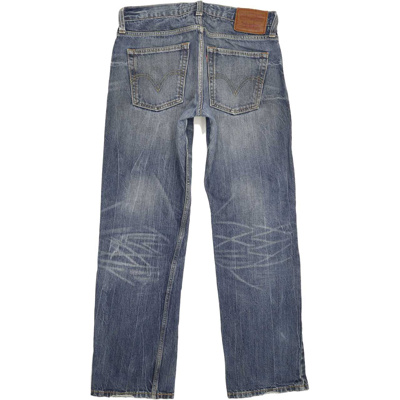 Levi's 514 Men Blue Straight Slim Jeans W32 L30