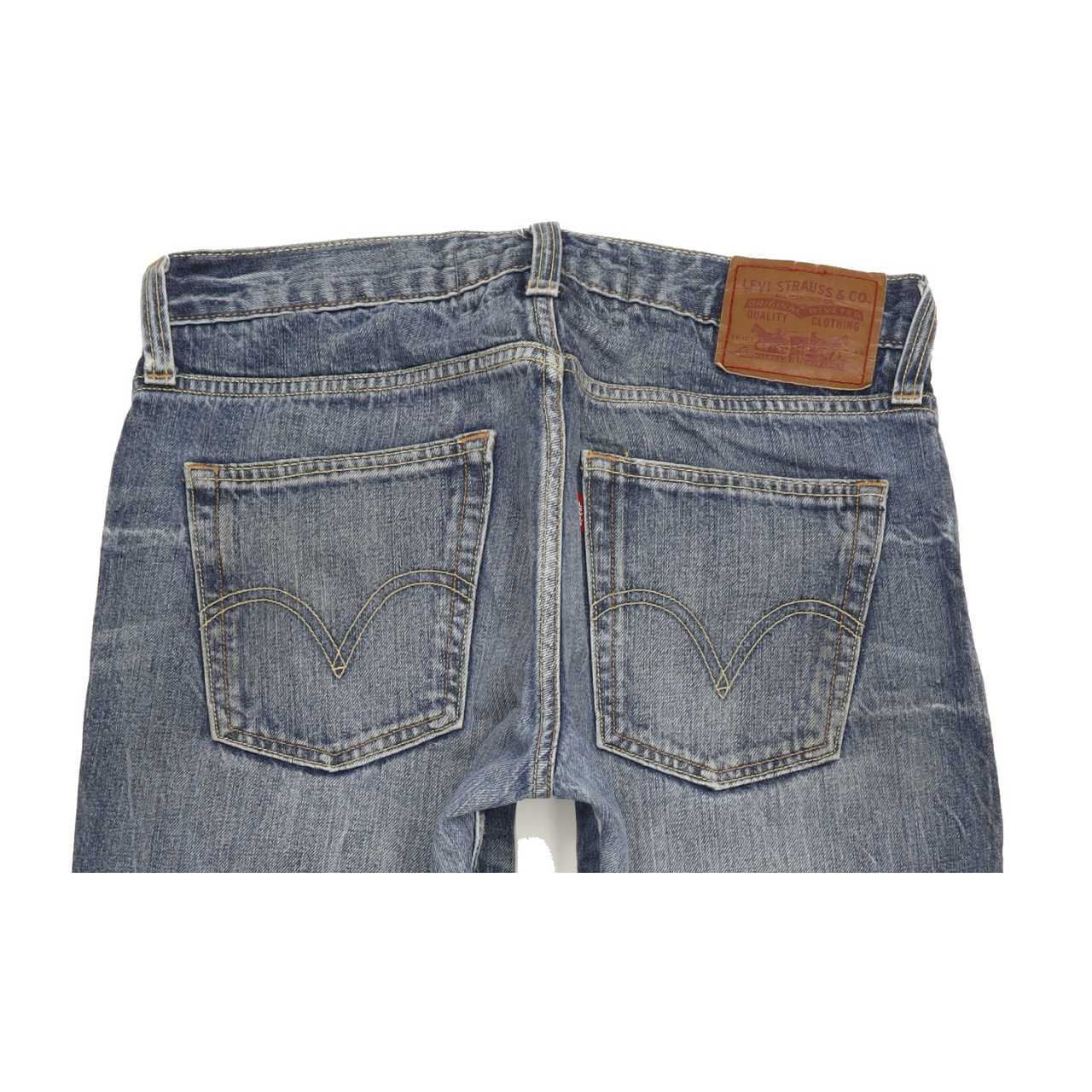 Levi's 514 Men Blue Straight Slim Jeans W32 L30