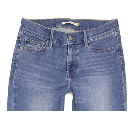 Levi's 710 Women Blue Skinny Regular Stretch Jeans W29 L30