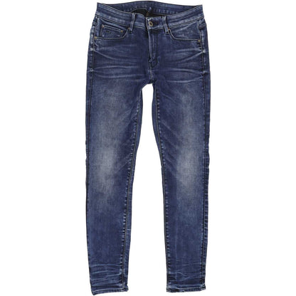 G-Star 3301 Contour Women Blue Skinny Regular Stretch Jeans W29 L29