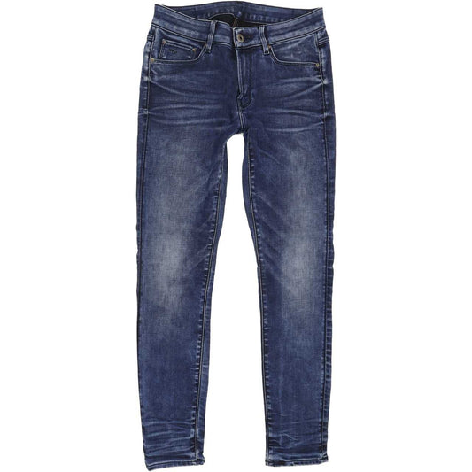 G-Star 3301 Contour Women Blue Skinny Regular Stretch Jeans W29 L29