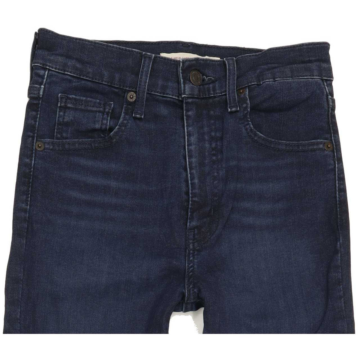 Levi's Mile High Rise Women Blue Skinny Stretch Jeans W26 L30
