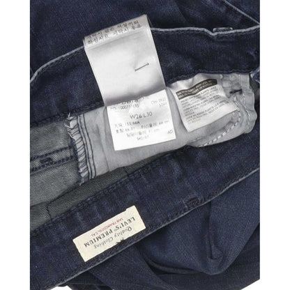 Levi's Mile High Rise Women Blue Skinny Stretch Jeans W26 L30