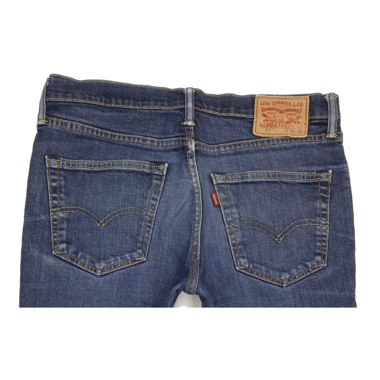 Levi's 511 Men Blue Straight Slim Jeans W33 L31