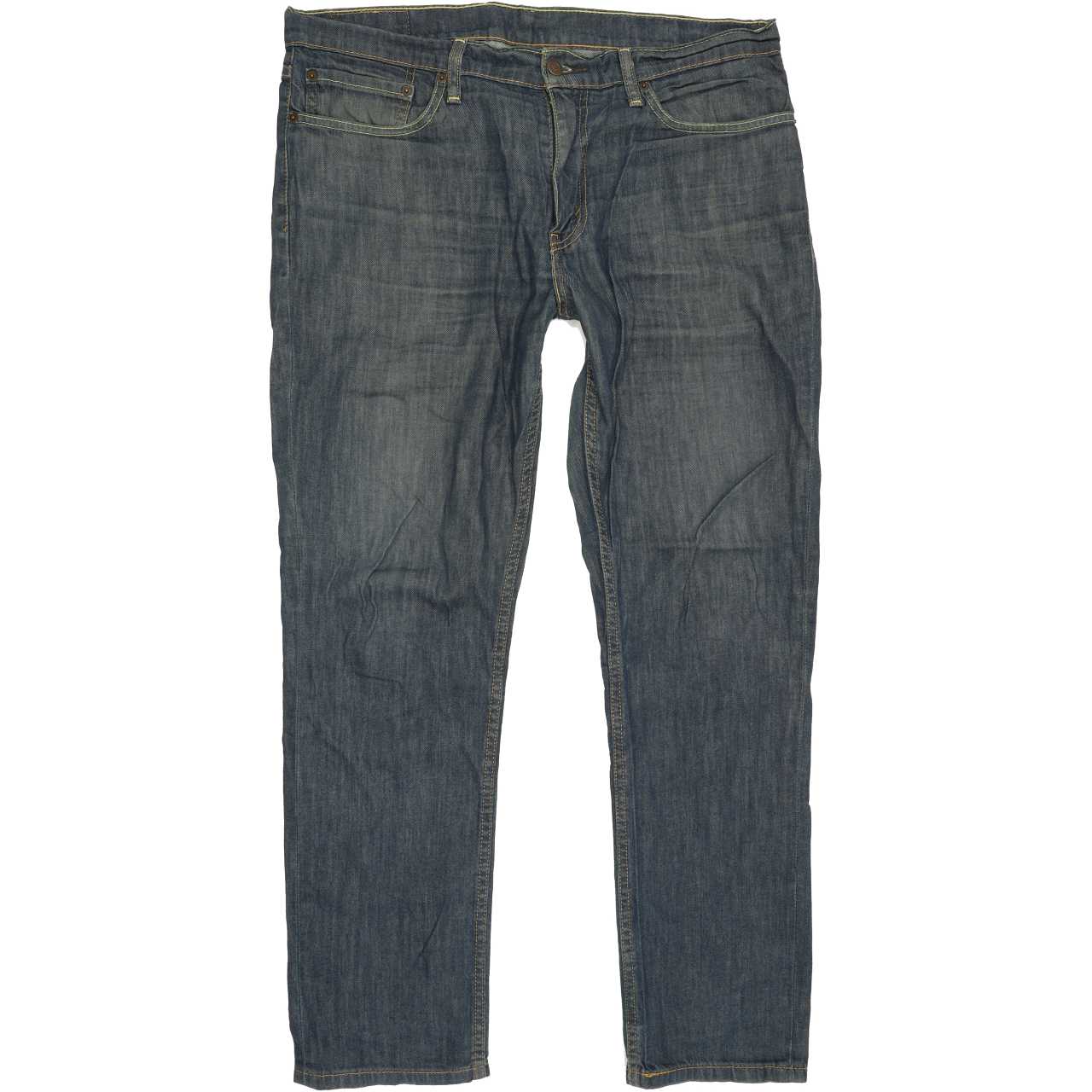 Levi's 511 Men Blue Straight Slim Jeans W37 L31