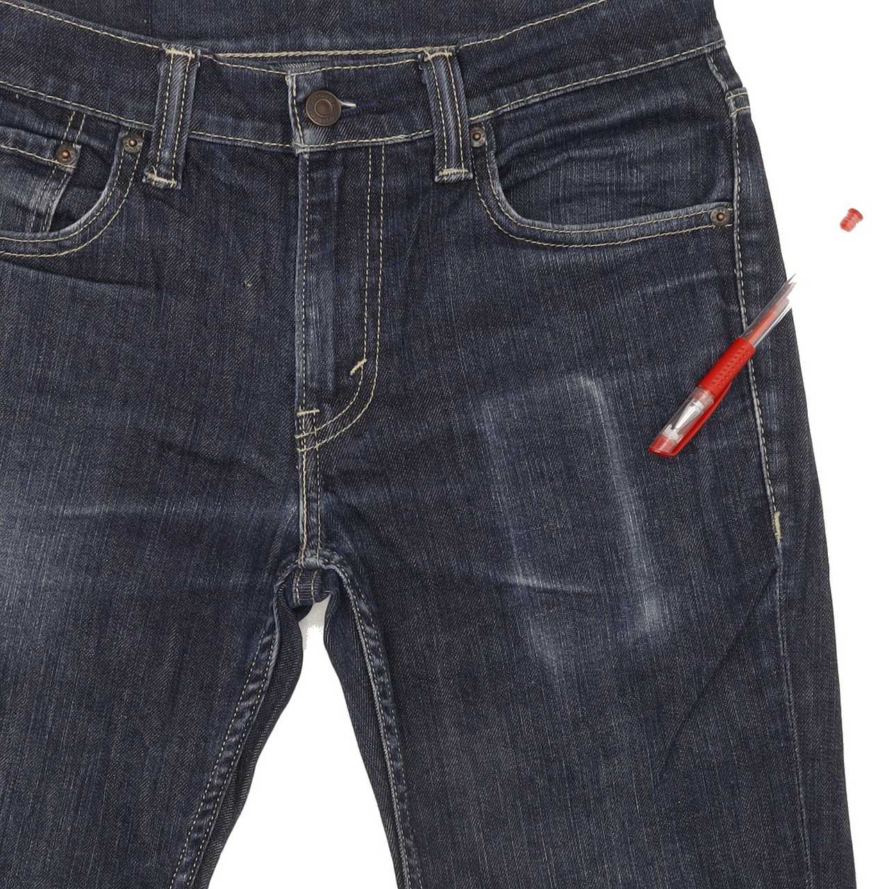 Levi's 511 Men Blue Straight Slim Stretch Jeans W30 L30