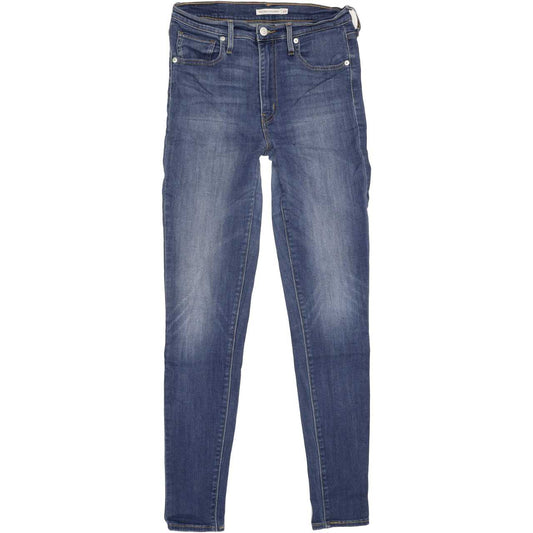 Levi's Mile High Rise Women Blue Skinny Stretch Jeans W29 L32