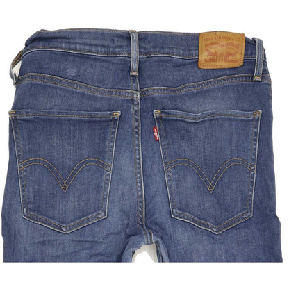 Levi's Mile High Rise Women Blue Skinny Stretch Jeans W29 L32