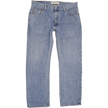 Levi's 505 Men Blue Straight Regular Jeans W35 L30