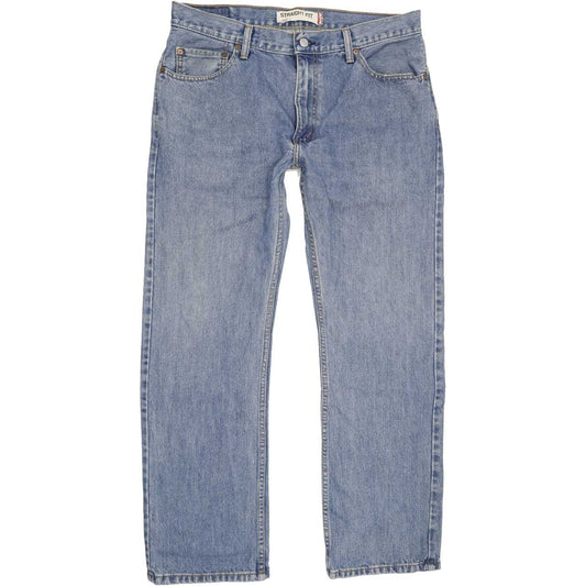 Levi's 505 Men Blue Straight Regular Jeans W35 L30