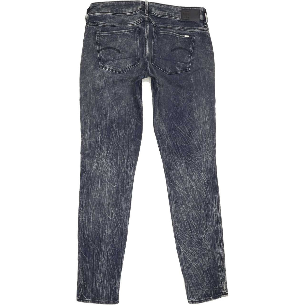 G-Star 3301 Low Women Blue Skinny Slim Stretch Jeans W30 L32
