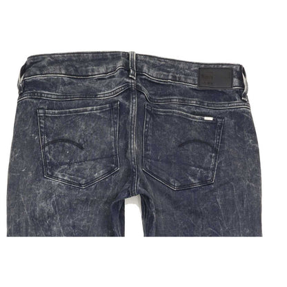 G-Star 3301 Low Women Blue Skinny Slim Stretch Jeans W30 L32