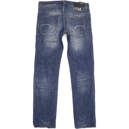 G-Star Morris Low Men Blue Straight Regular Jeans W32 L34