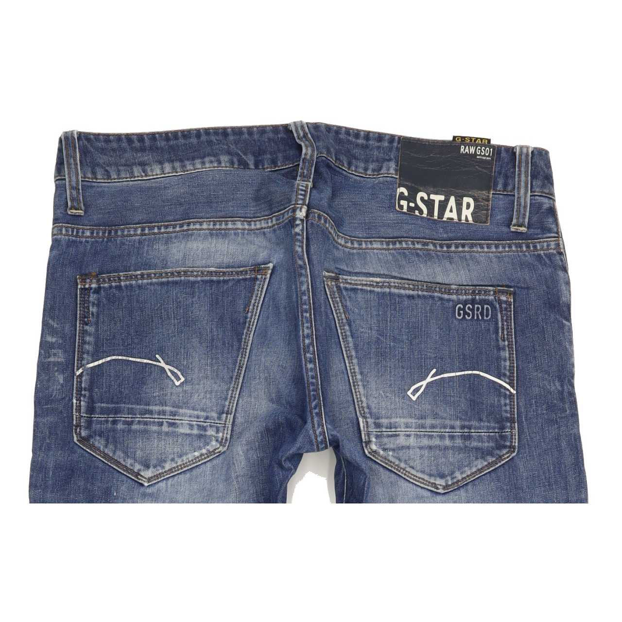 G-Star Morris Low Men Blue Straight Regular Jeans W32 L34